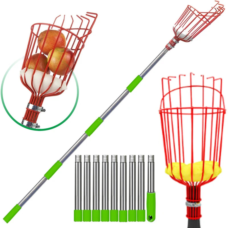 Telescopic Fishing Rod - Garden Farm Stainless Steel Telescopic Rod
