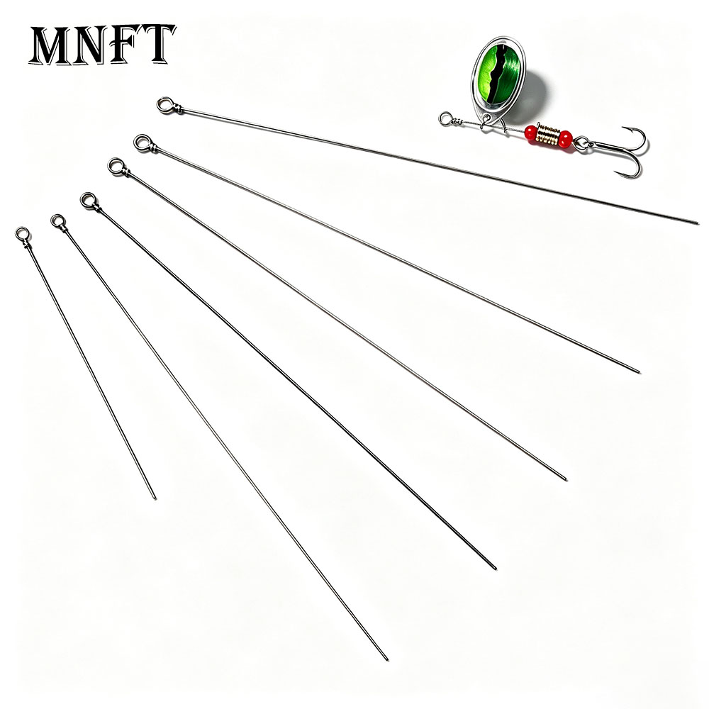 Fishing Equipment Used - 90Pcs Spinnerbait Shaft Wire DIY Spinner