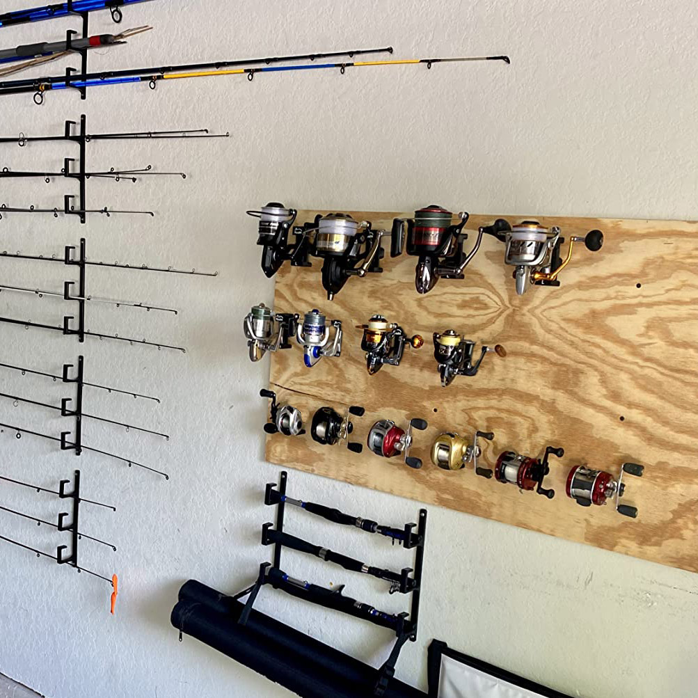 5pcs Wall-hung Fishing Reel Wa - đánh giá và giá Fishing Equipment Hanger