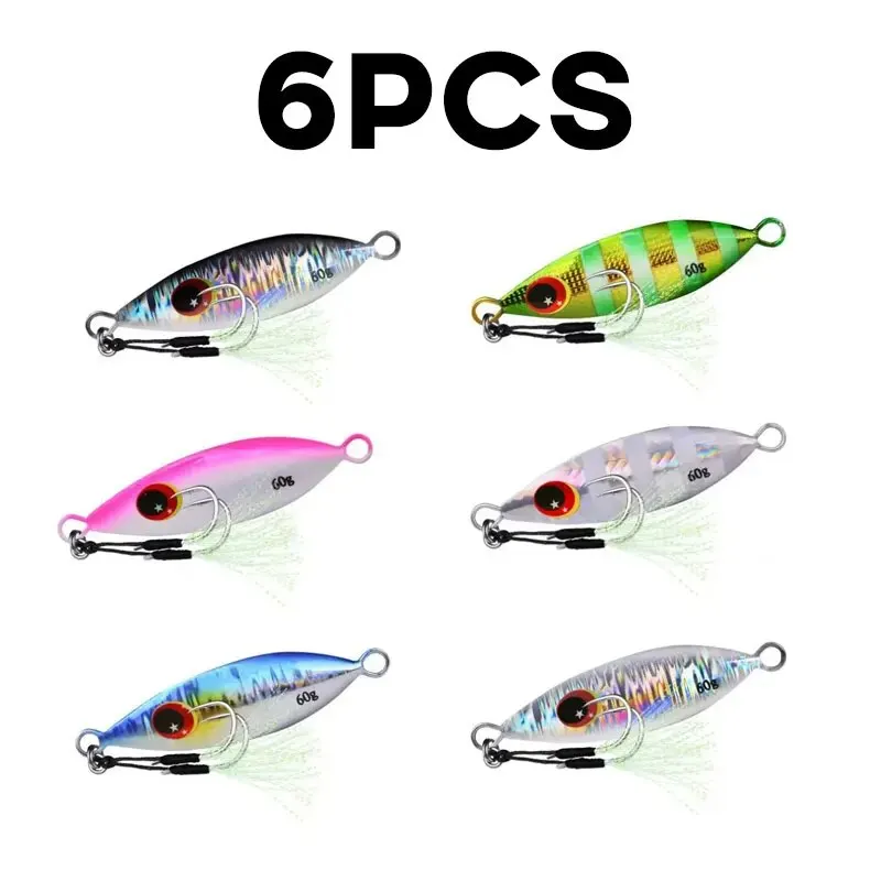 Inchiku Metal Jig Spoon Lure 6 - đánh giá và giá Jig Head Lure