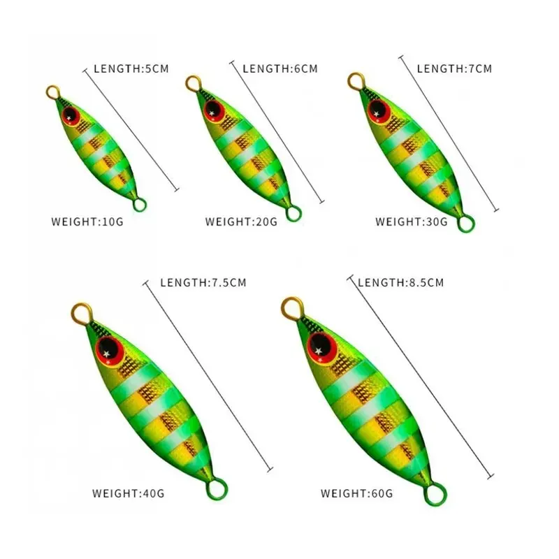 Inchiku Metal Jig Spoon Lure 6 - đánh giá và giá Jig Head Lure