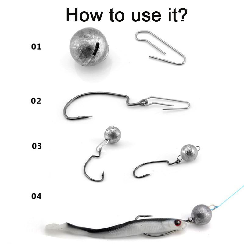 Simpleyi 5pcs/Lot Lead Weight  - đánh giá và giá Jig Head Lure