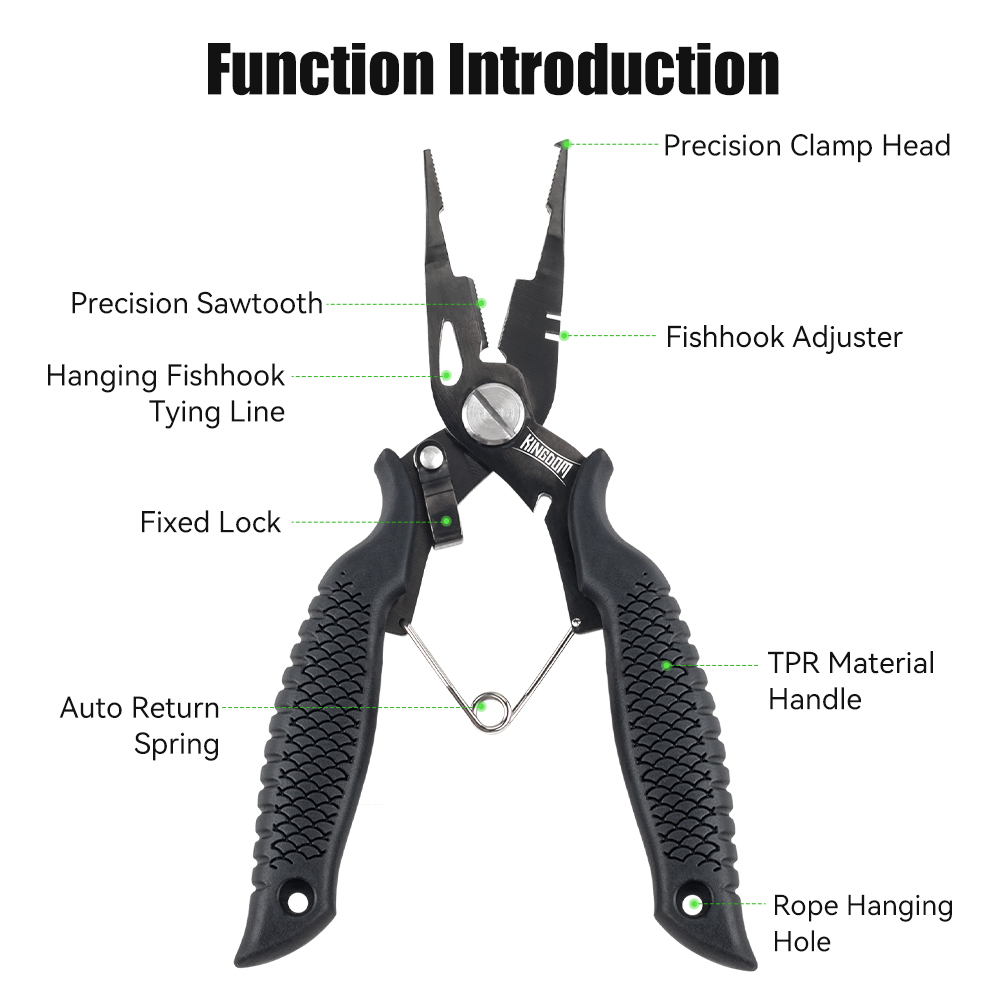 Kingdom Fishing Pliers Multifu - đánh giá và giá Fishing Equipment Hanger