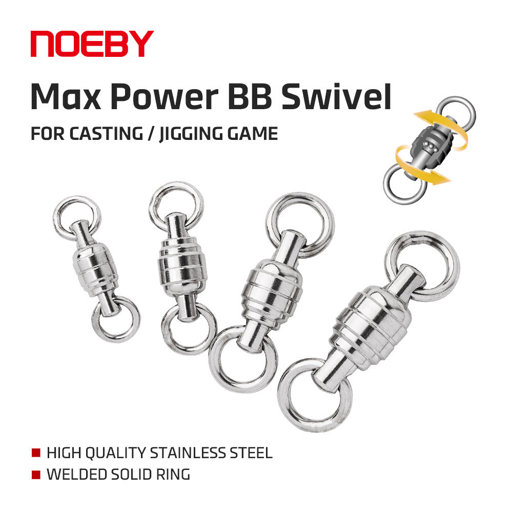 NOEBY Max Power BB Swivel High - đánh giá và giá Fishing Equipment Used