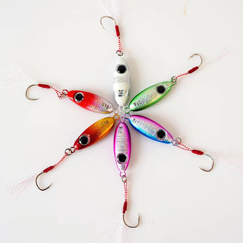 6pcs Micro Metal Jigging Fishi - đánh giá và giá Jig Head Lure