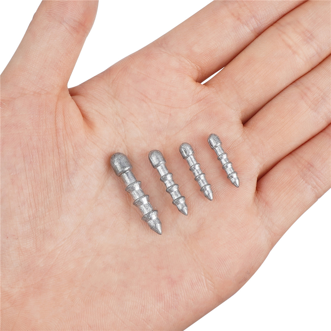 60PCS Nail weights Worm Fishin - đánh giá và giá Fishing Equipment Used