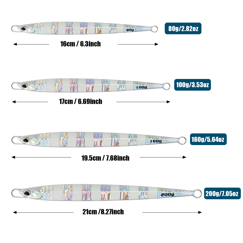CASTFUN Tốc Độ Jig 80G 100G Dụ - đánh giá và giá Jig Head Lure