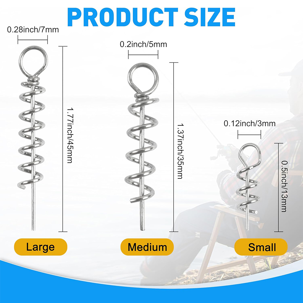 50Pcs Spring Twist Lock Fishin - đánh giá và giá Fishing Equipment Used