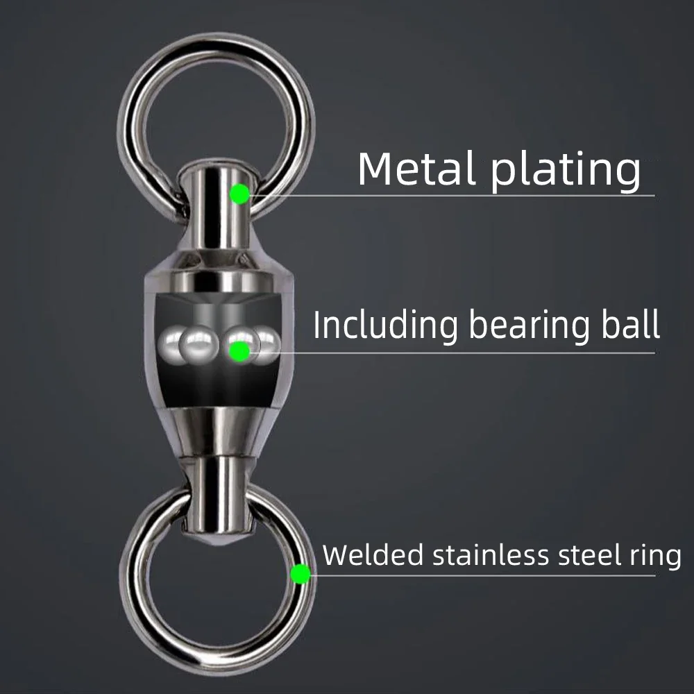 DNDYUJU 50pcs Fishing Swivels  - đánh giá và giá Fishing Equipment Used