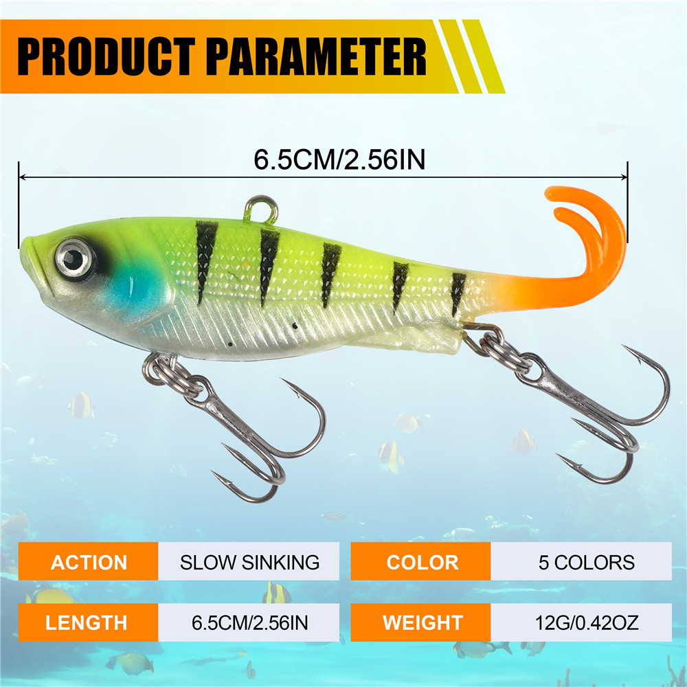 5Pcs Pre-Rigged Jig Head Wobbl - đánh giá và giá Jig Head Lure