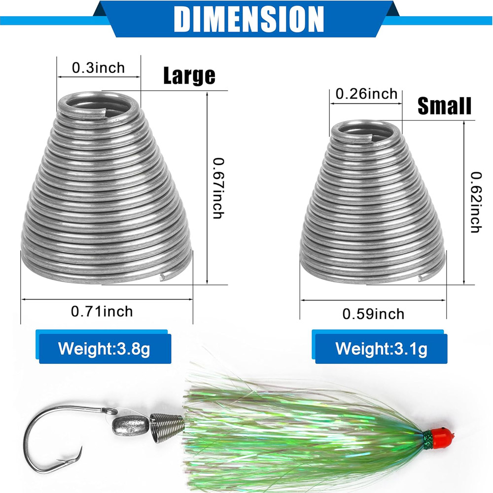 20Pcs Ballyhoo Bait Rigging Sp - đánh giá và giá Fishing Equipment Used