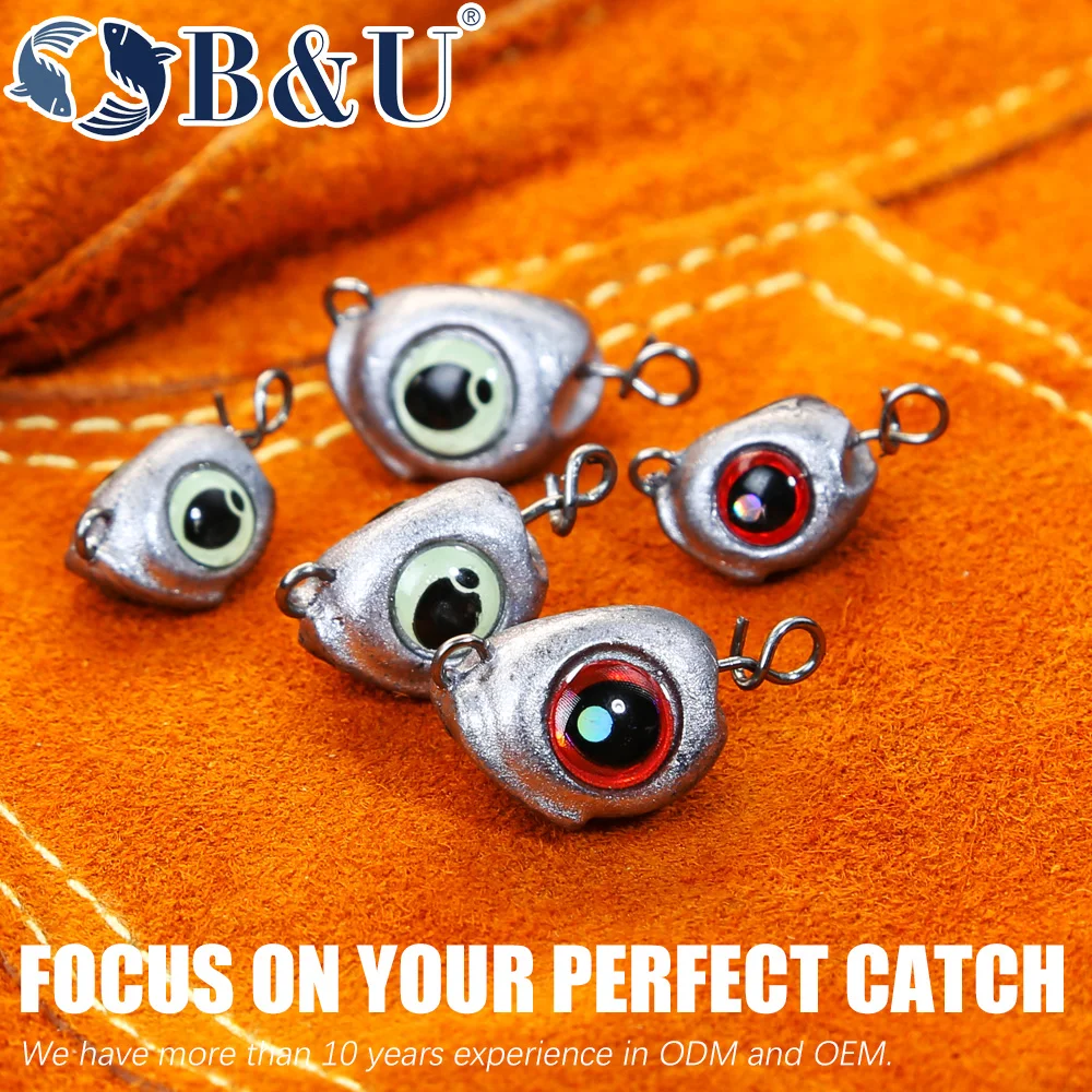 B&U Swing Jig Head Cheburashka - đánh giá và giá Jig Head Lure